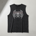 Drexik Gothic Graphic Tank Top, black2, M