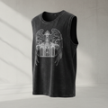 Drexik Gothic Graphic Tank Top, black4, XXXL