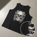 Drexik Gothic Graphic Tank Top, black, M