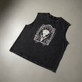 Drexik Gothic Graphic Tank Top, black, XXXL