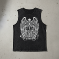 Drexik Gothic Graphic Tank Top, black, XXL