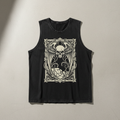 Drexik Gothic Graphic Tank Top, black2, XXL